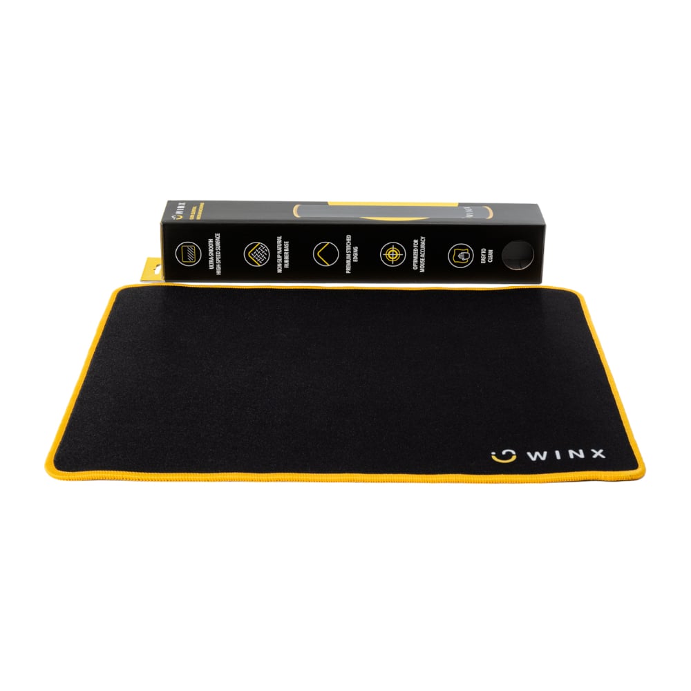 WINX GLIDE Black Medium Mouse Pad-1