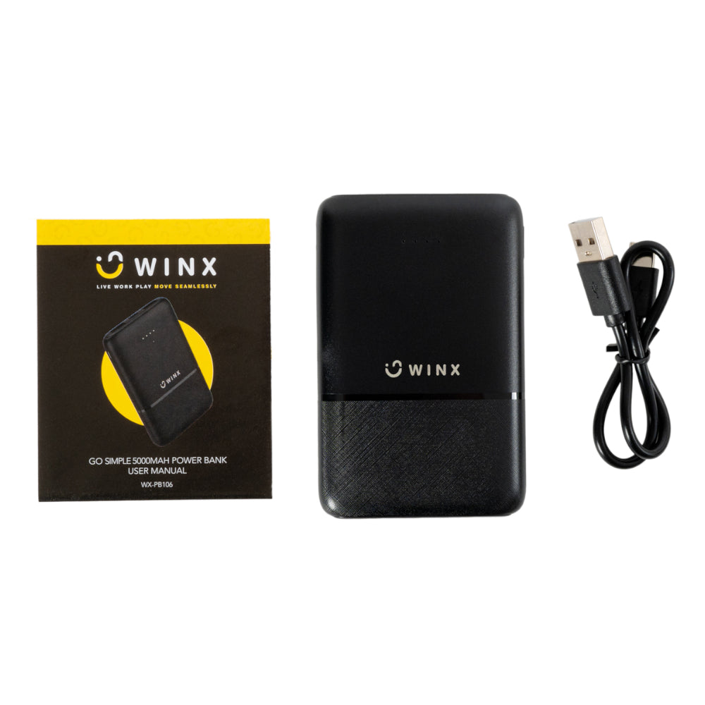 WINX GO Simple 5000mAh Power Bank-5