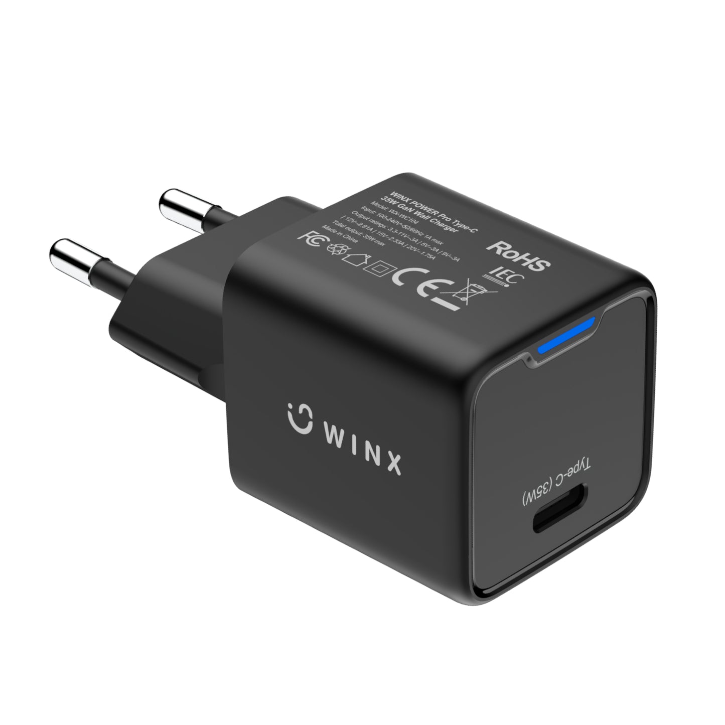 WINX POWER Fast Type-C 35W GaN Wall Charger-0