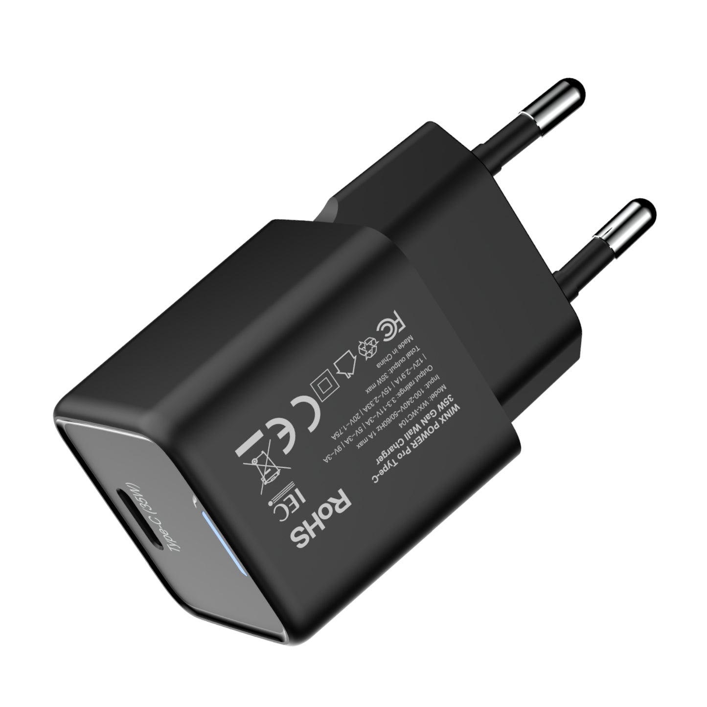 WINX POWER Fast Type-C 35W GaN Wall Charger-4