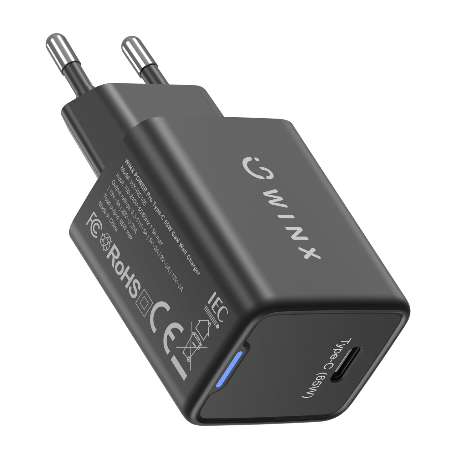 WINX POWER Pro Type-C 65W GaN Wall Charger-3
