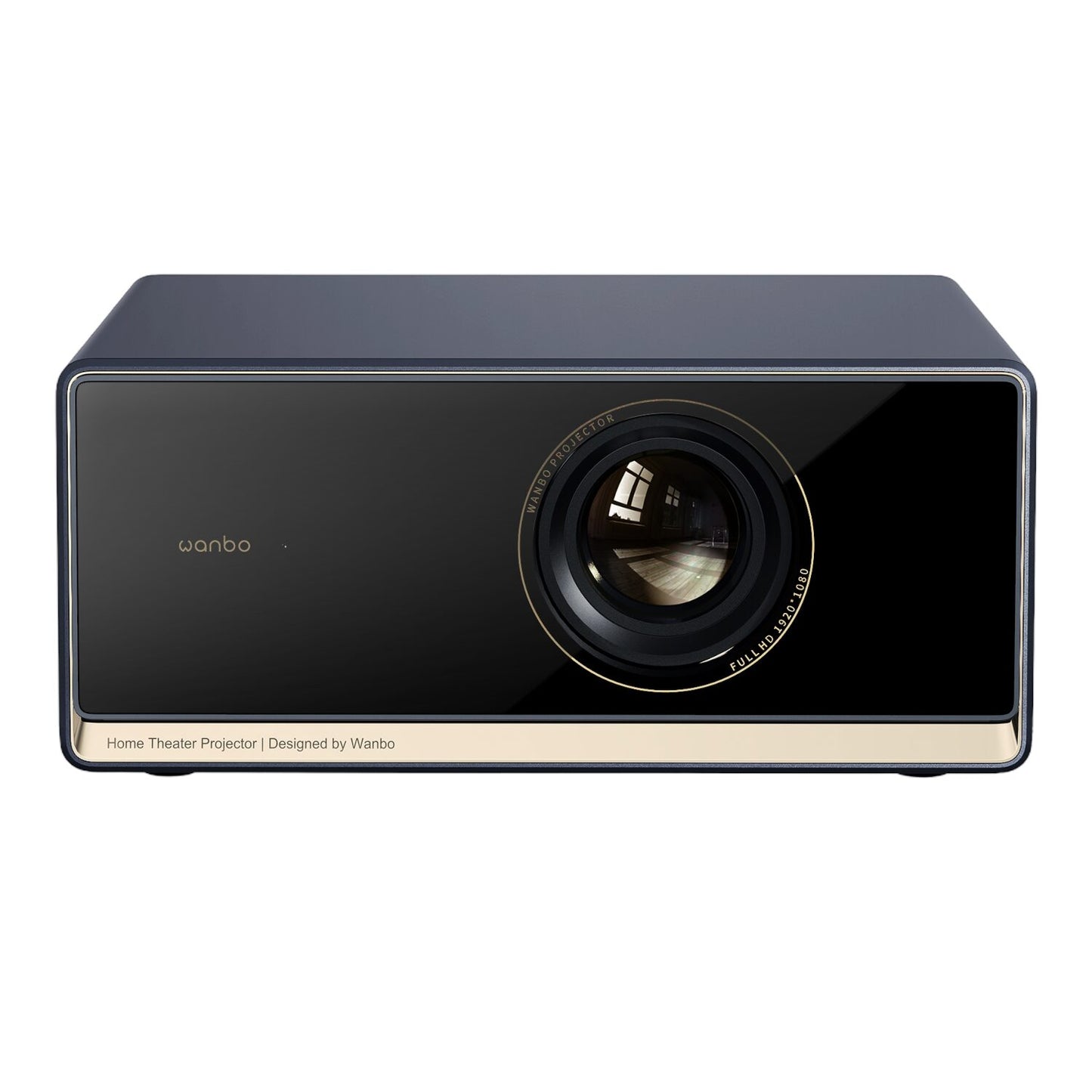 WANBO X5 Pro Full HD Smart Projector (1080p, 1100 ANSI Lumens, Android TV, ASA 3.0, 5GHz Wi-Fi, Autofocus)-1