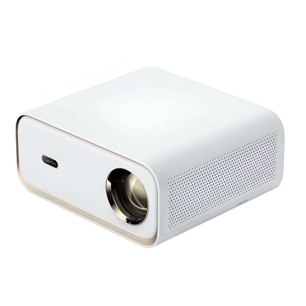 WANBO X5 1080P 1100ANSI Android 9.0 Smart Projector - White-2
