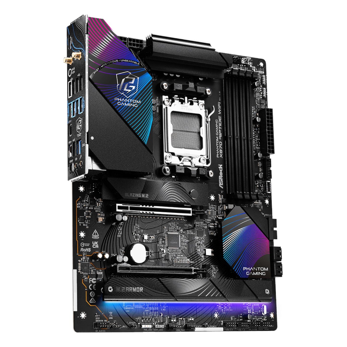 ASRock X870 Riptide AM5 Wi-Fi Phantom Gaming Motherboard-2