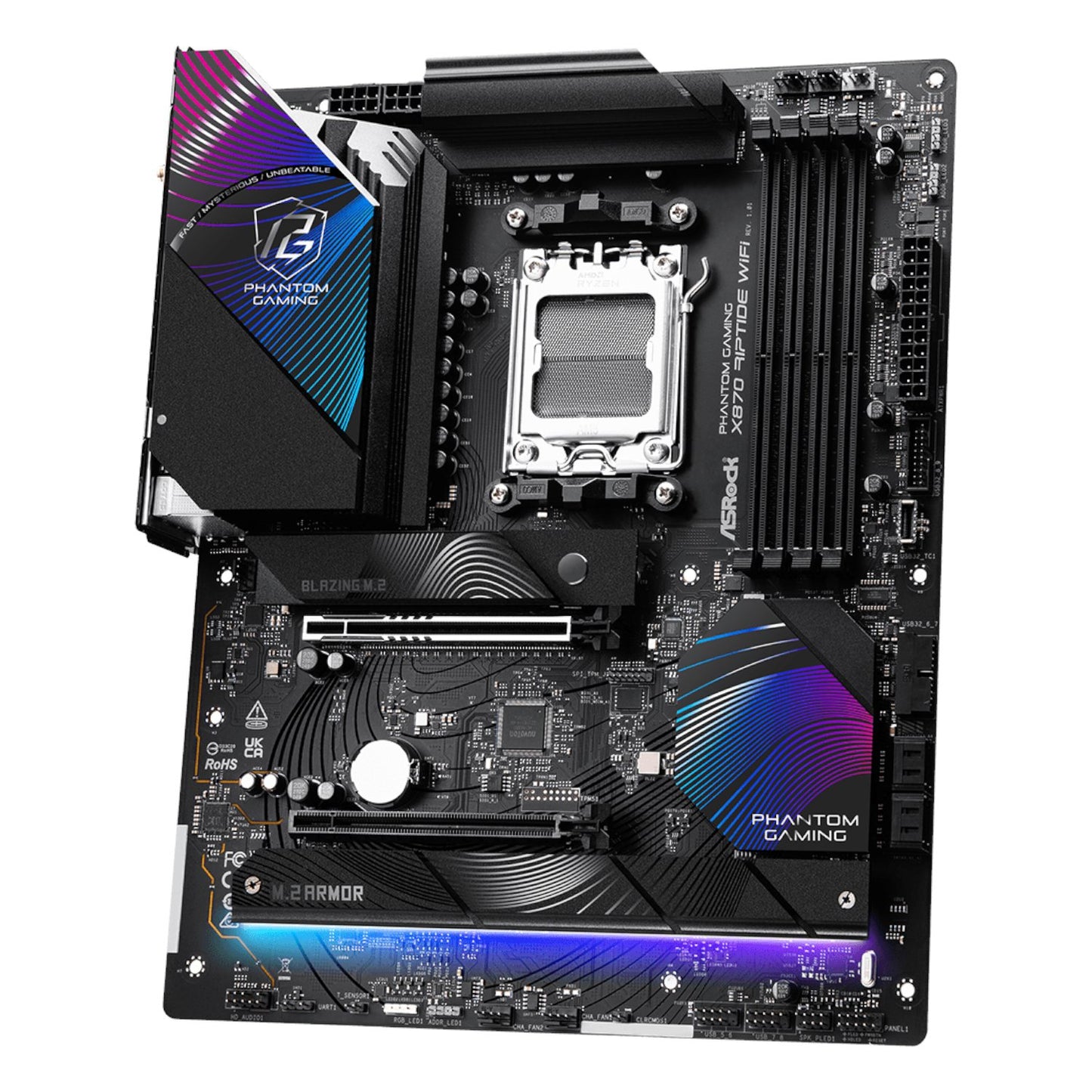 ASRock X870 Riptide AM5 Wi-Fi Phantom Gaming Motherboard-3