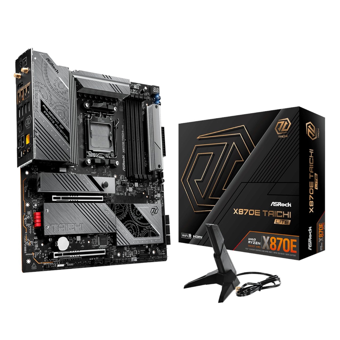ASRock X870E Taichi Lite AM5 ATX Motherboard-0