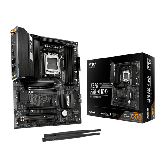 ASRock X870 A-Pro WiFi AMD AM5 ATX Gaming Motherboard-0