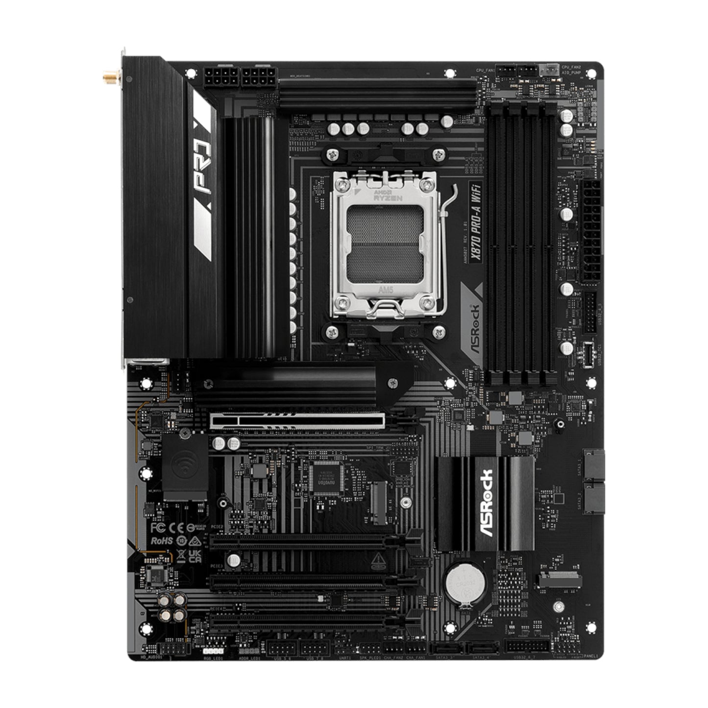 ASRock X870 A-Pro WiFi AMD AM5 ATX Gaming Motherboard-1