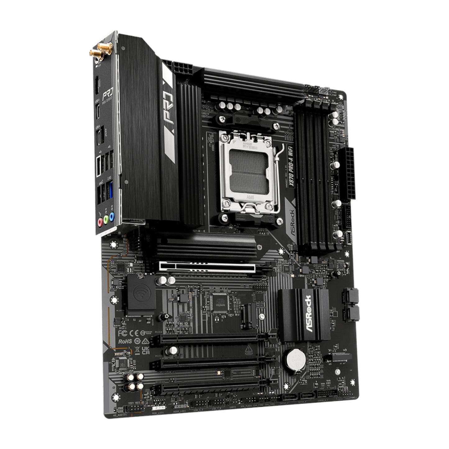 ASRock X870 A-Pro WiFi AMD AM5 ATX Gaming Motherboard-2