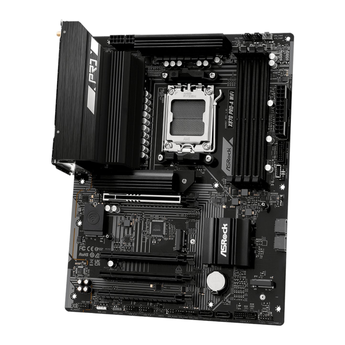 ASRock X870 A-Pro WiFi AMD AM5 ATX Gaming Motherboard-3