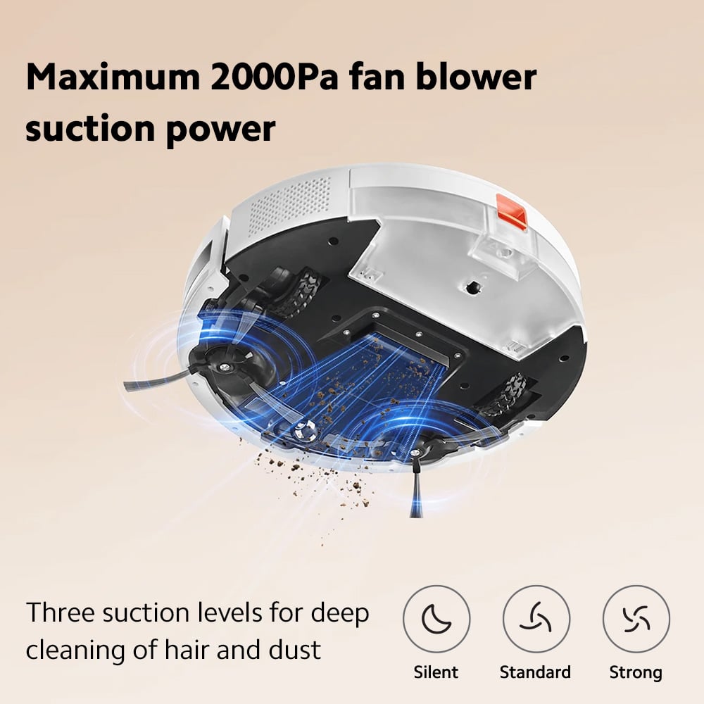 Xiaomi Robot Vacuum Mop E5 - White-6