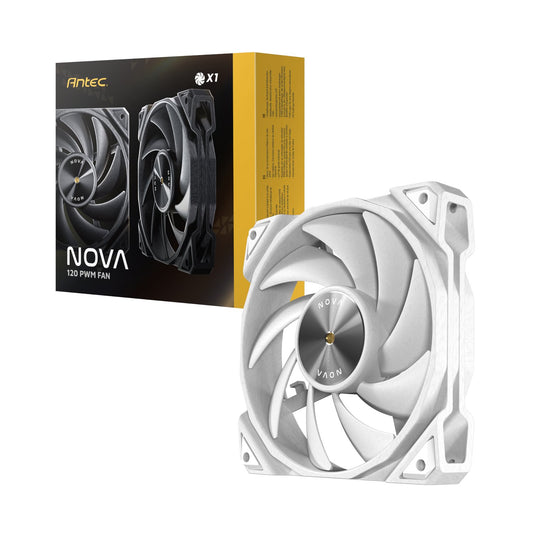 Antec NOVA PWM 120mm Case Fan White-0