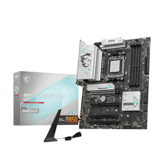MSI B850 GAMING PLUS WIFI AM5 ATX Gaming Motherboard-0