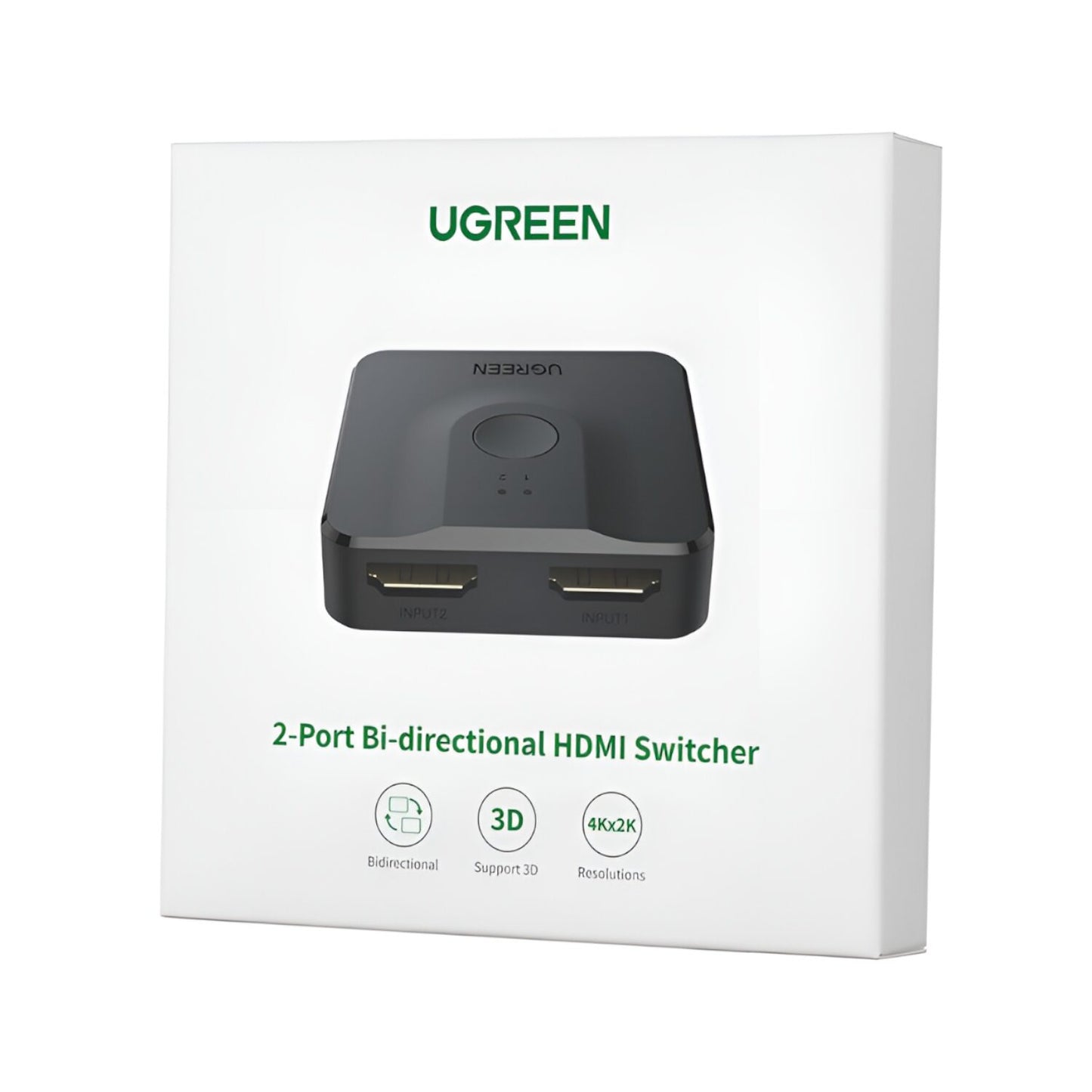 UGREEN CM217-50966 2-in-1 Bi-Directional 4K HDMI Switcher - Black-4