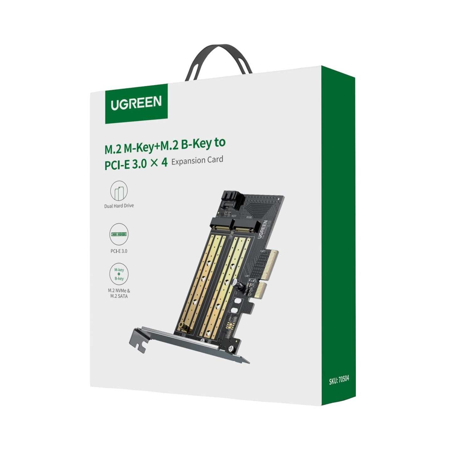 UGREEN CM302 M.2 M/B-Key to PCI-E 3.0 Expansion Card-3