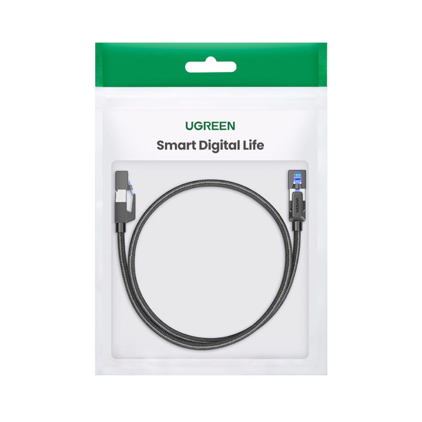 UGREEN Cat8 Nylon Braided Ethernet Cable - 40Gbps with Modular Plugs - 2m-4