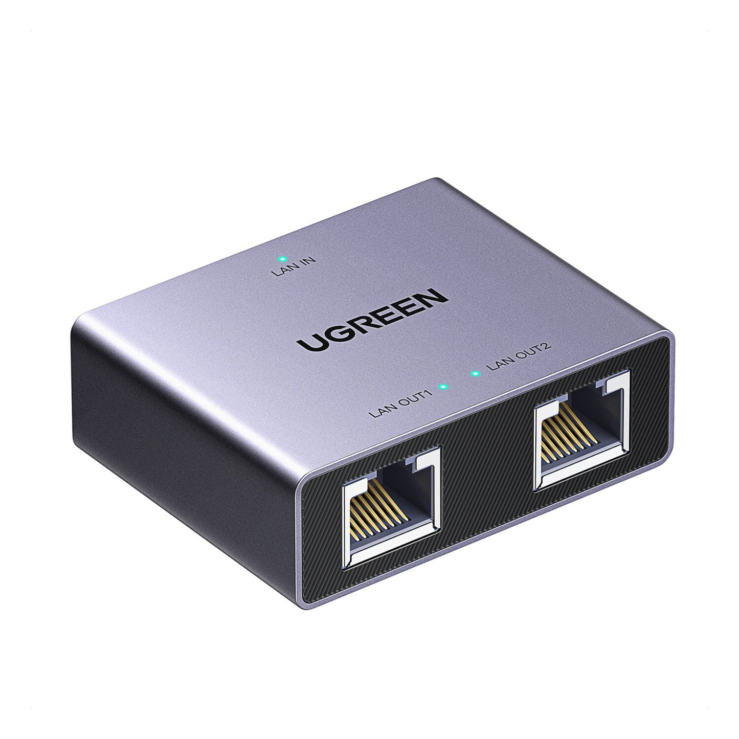 UGREEN 1-to-2 Gigabit Ethernet Splitter, 1000Mbps LAN Network Adapter-0