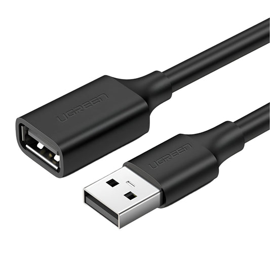 UGREEN USB 2.0 Extension Cable – Male to Female, 480Mbps Data Transfer - 3m-0