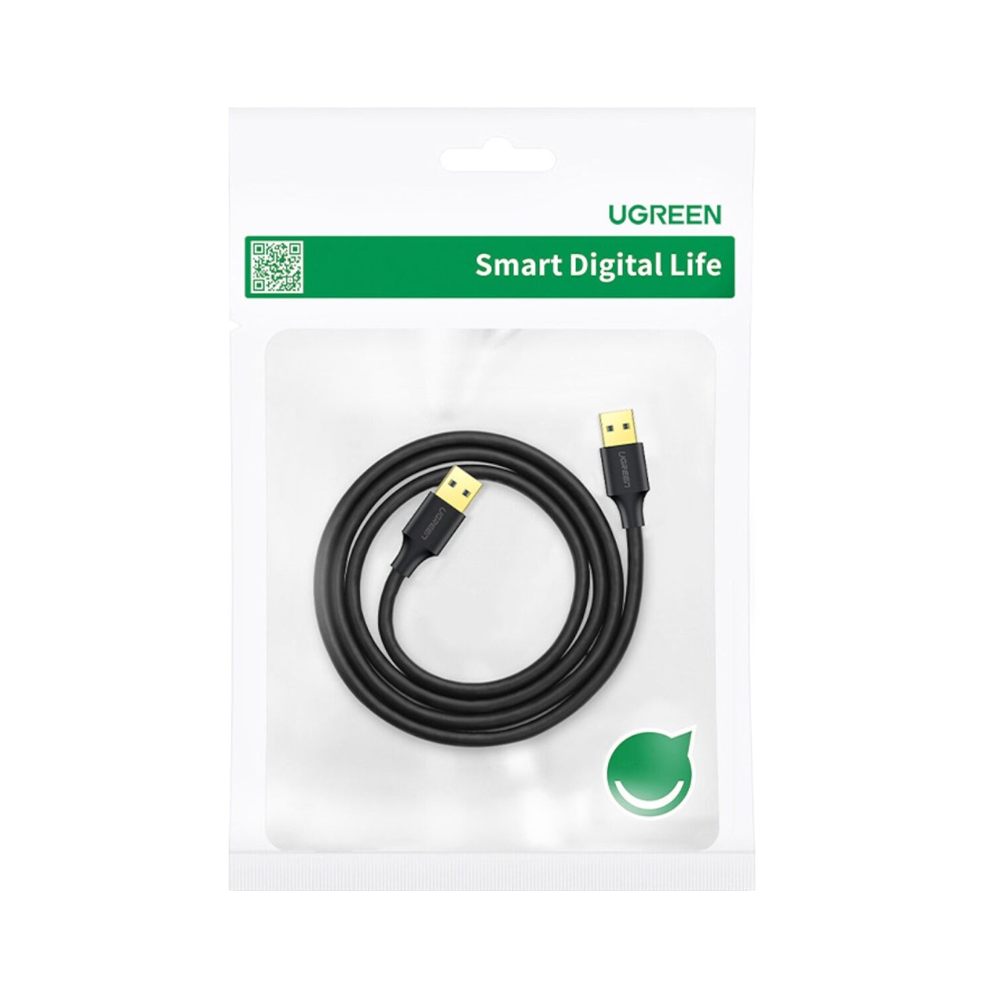 UGREEN USB 3.0 Male to Male Cable, with 5Gbps Data Transfer - 2m-4