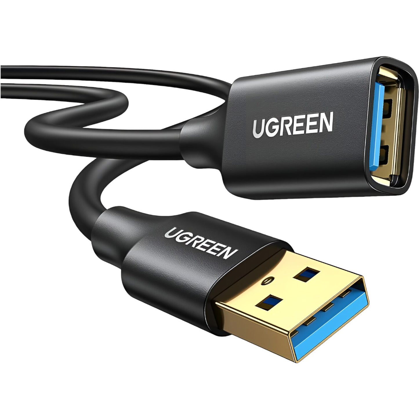 UGREEN USB 3.0 Extension Cable – Male to Female, 5Gbps Data Transfer – 2m-3
