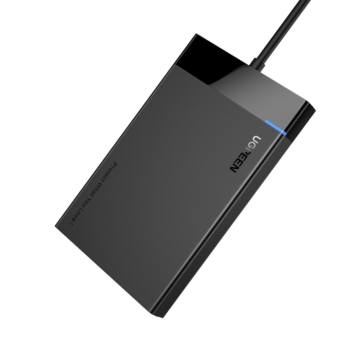 UGREEN USB 3.0 to 2.5” SATA Hard Drive Enclosure (Non-Detachable Cable)-1